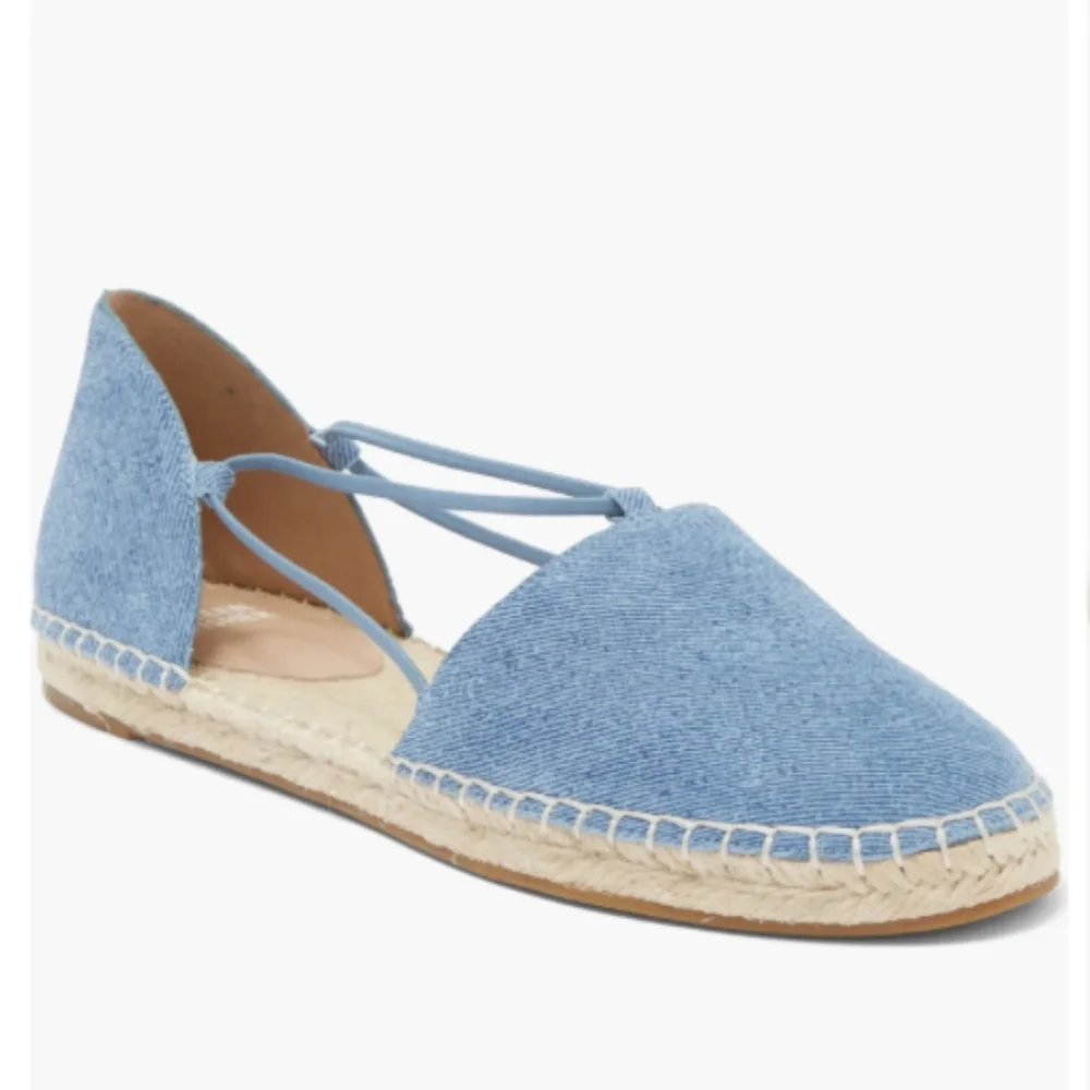 Eileen Fisher -  Lee Jean Espadrille Flat